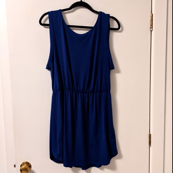 Blue Sleeveless Dress - Picture 1 of 5